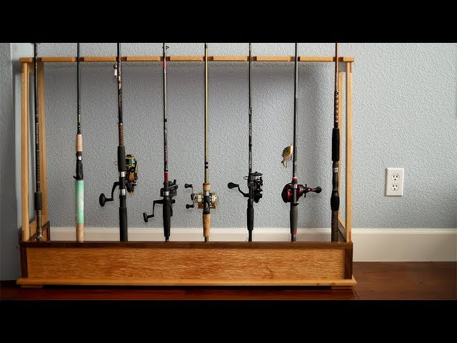 Making A Fishing Rod Rack!