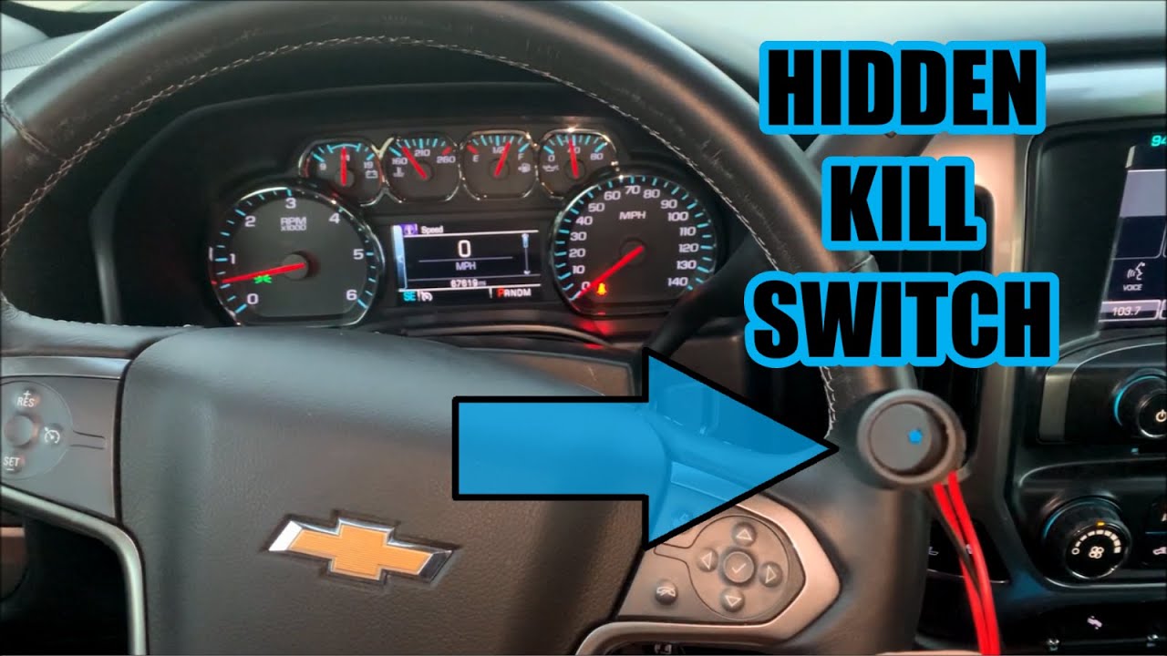 Anti-Theft Hidden Kill Switch install on car or truck ( cheap and easy