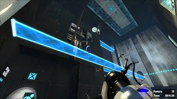 Portal 2 - fastest co-op speedrun available. (chapter 3 - part 1)