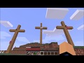 Crucifixion of jesus  minecraft edition