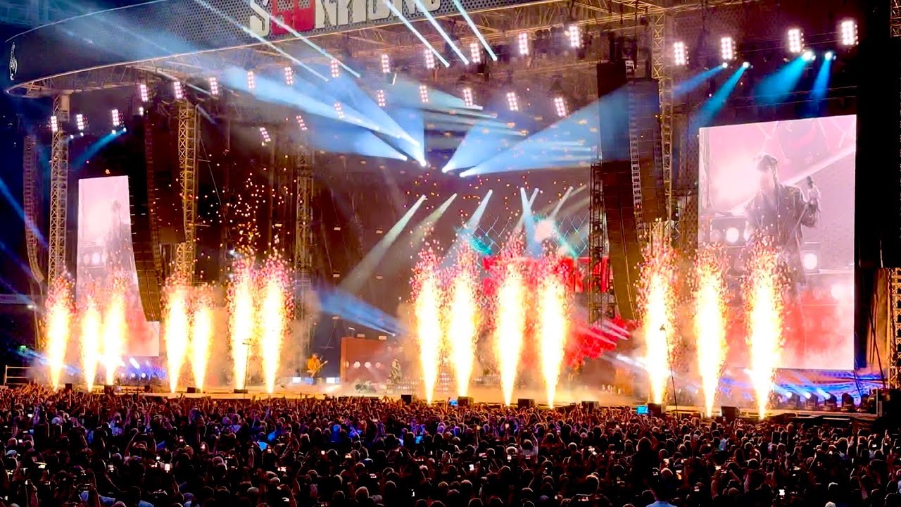 The Scorpions 60th Anniversary Show in Hannover, Heiden Arena, 05.07.2025 - the first three Songs