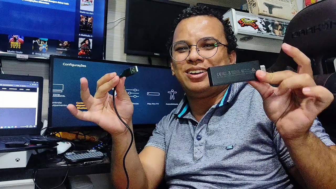 Como Conectar um USB no seu Fire TV Stick Lite da Amazon