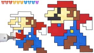 Speed Drawing Super Mario Odyssey Drawing Coloring Pages s for Kids