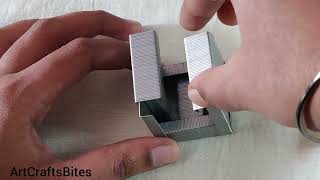 stapler cube|#craft |ArtCraftsBites