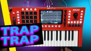 CREATE a FRESH Melodic Trap Beat from Scratch with AKAI MPC KEY 37!