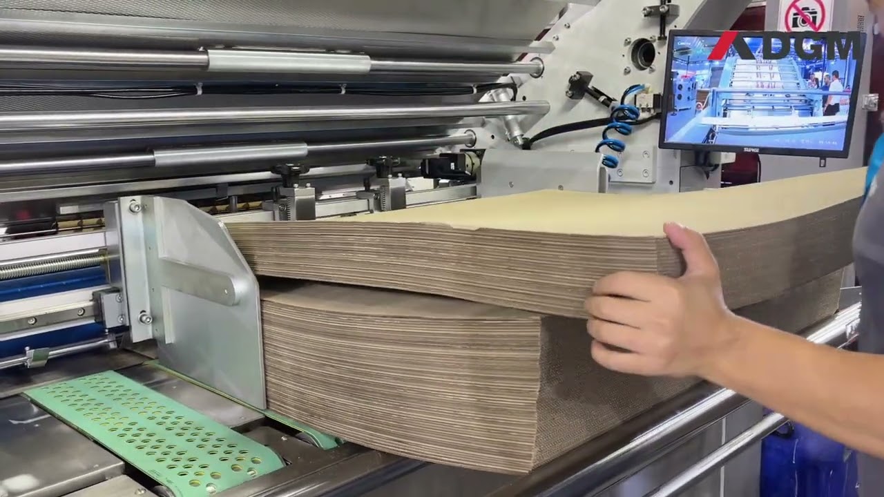 #dgm  SmartFlute 1450 #laminatingmachine  | Stable Flute Laminating Operation