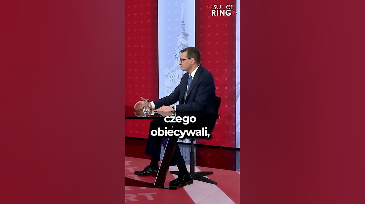 MORAWIECKI MASAKRUJE TUSKA