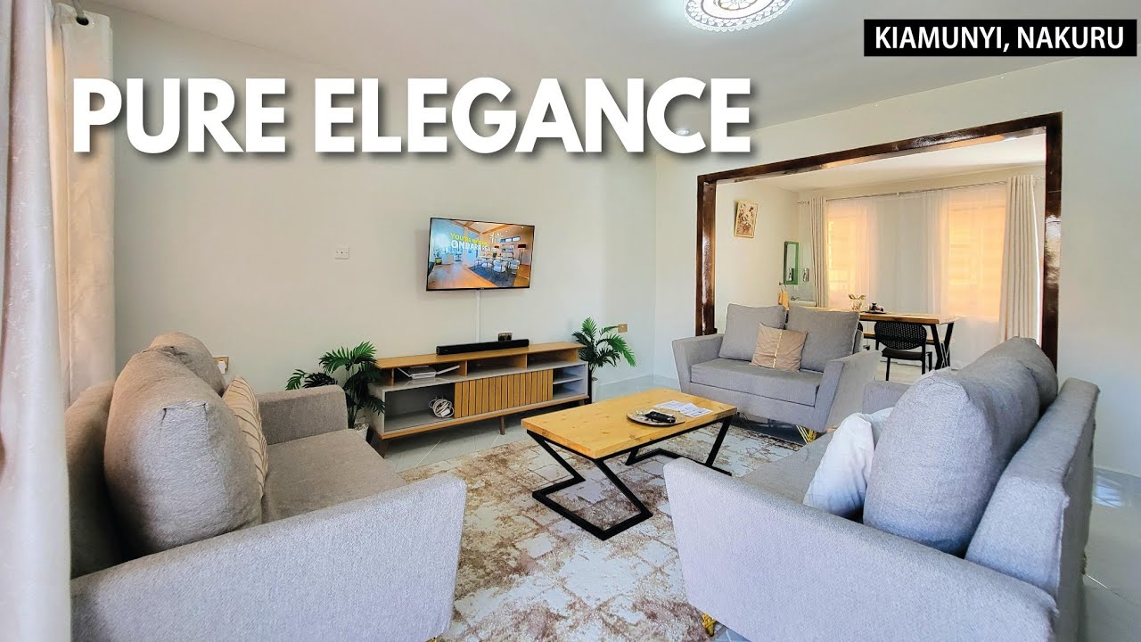 Luxurious Gem in Nakuru: Inside Emaan Residence - 3BR Maisonette Airbnb in a Quiet Gated Community