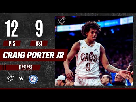 Craig Porter Jr. - Highlights vs Philadelphia 76ers: 12 PTS, 3 REB, 9 AST, 5/9 FG