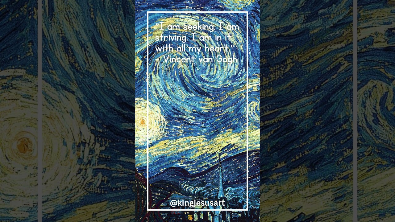 "Van Gogh's Passion Unleashed: Powerful Art Quote 🎨❤️ | 