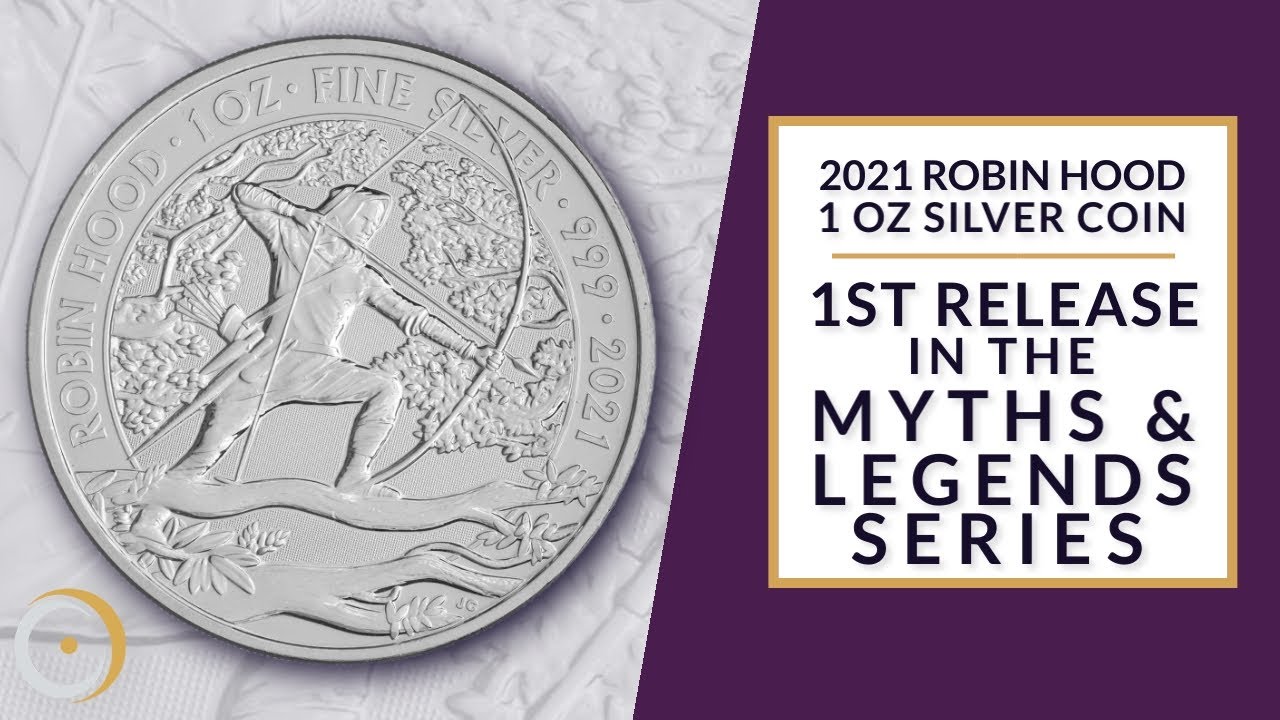 2021 Robin Hood Silver Bullion Coins