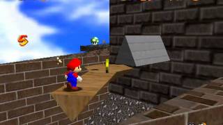Super Mario 64 - Whomp's Fortress Freerun (TAS)