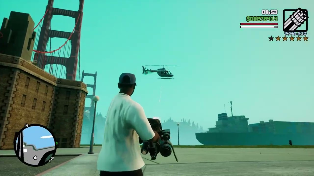 Second 6 Star Rampage Escape At Battery Point GTA SA DE YouTube 