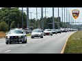 Officer Jesse Madsen Funeral Procession