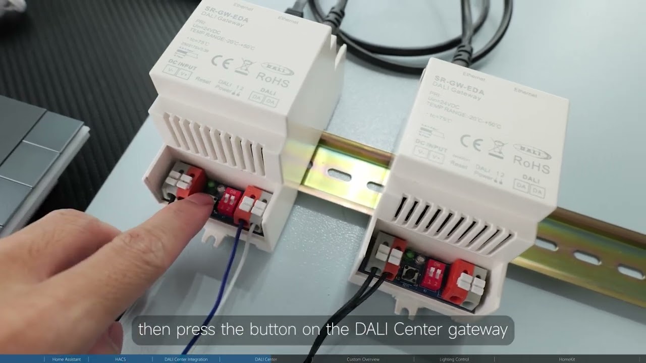 EDA DALI Center & Home Assistant