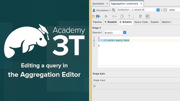 MongoDB 101: Lesson 5 Exercise 3 » Editing a query in the Aggregation Editor