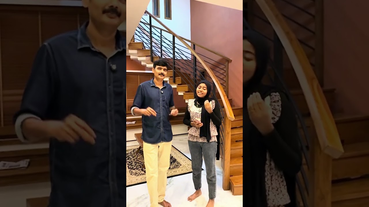 വല്യപ്പയും പേരക്കുട്ടിയും പാട്ട് പാടി