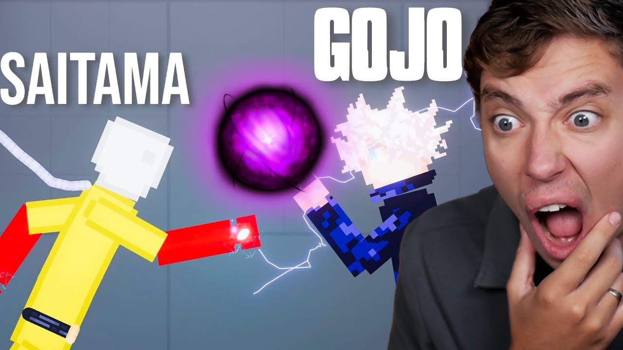 Reacting To Saitama vs Gojo in People Playground