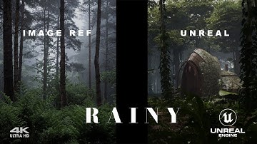 Lighting a RAINY Forest in Unreal Engine 5 (Tutorial)