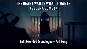 Selena Gomez | The Heart Wants What It Wants (Full Extended Monologue + Full Song)