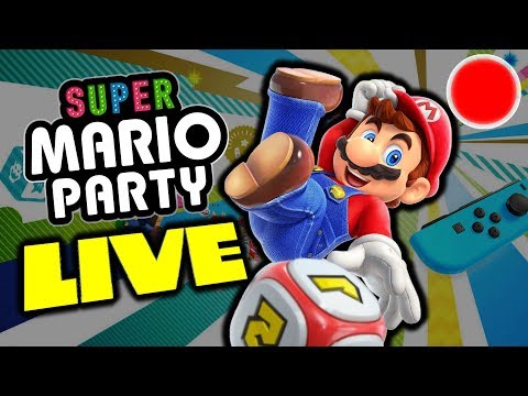 Super Mario Party LIVE! - Let's rate ALL MINIGAMES! - Super Mario Party LIVE! - Let's rate ALL MINIGAMES!