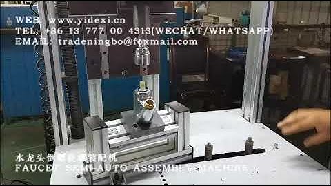 SEMI AUTO FAUCET ASSEMBLY MACHINE