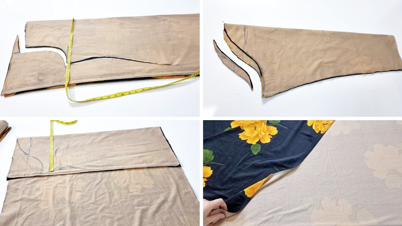 فصال دشداشة بأسهل طريقة /مقاس L/ بڕینی مەکسی بە ئاسانترین ڕێگا