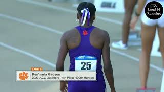 Women's 400m Hurdles Final (2024 ACC Outdoor Track and Field Championships)