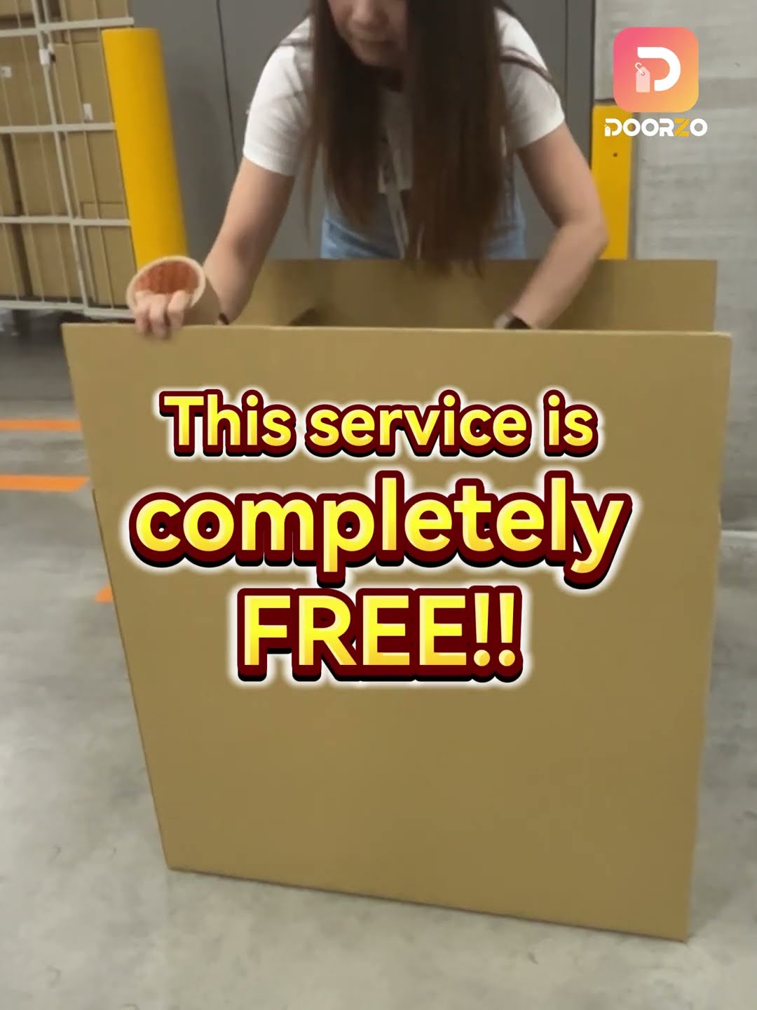 Check out Doorzo's shipping boxes! #doorzo - YouTube