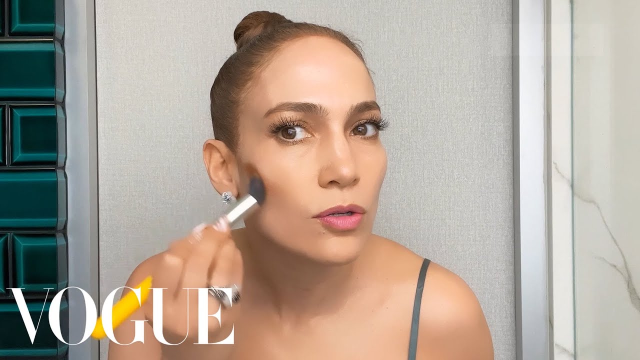 Jennifer Lopez s Guide to Glowing Skin & Face Contour Beauty Secrets Vogue