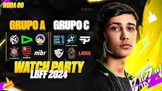 LIVE ON 💚  FFWS BR 2024 RODADA 6 AO VIVO - GRUPOS A E C | LBFF  💚 BAK AO VIVO 💚