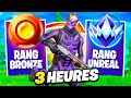 Monter de BRONZE à UNREAL en 3H ! ( WORLD RECORD RANKED !?) thumbnail