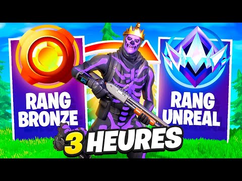 Monter de BRONZE à UNREAL en 3H ! ( WORLD RECORD RANKED !?)