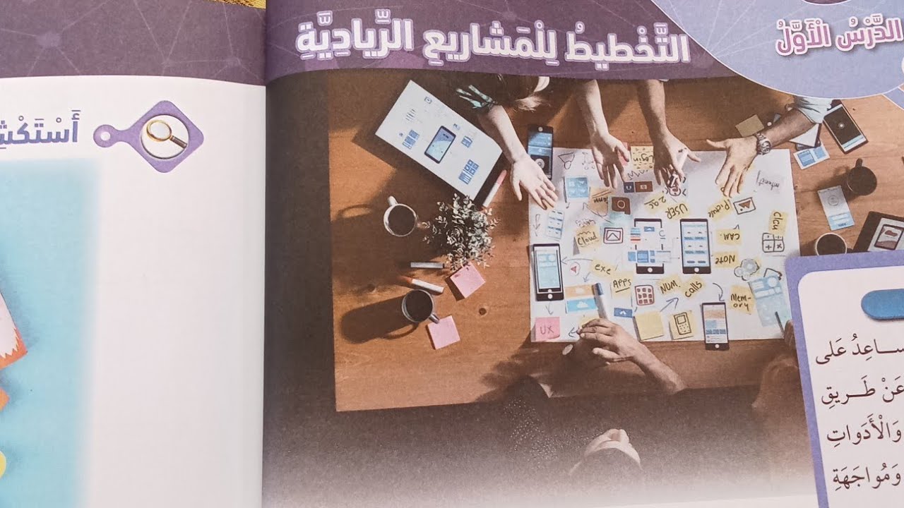 مهني جديد الخامس التخطيط للمشاريع الريادية