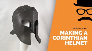 DIY Corinthian helmet   EVA foam crafting video