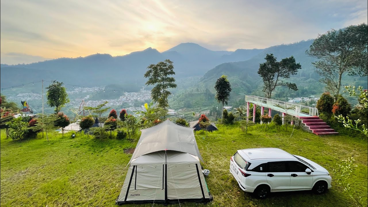 Camping Sendirian di BUKIT BINTANG Guci | View City Light | Alltrek Tentastic Pro #miftahfamily 