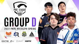 Group Underdog!? Kenali Kumpulan D 2022 PMPL MYSGPH Spring