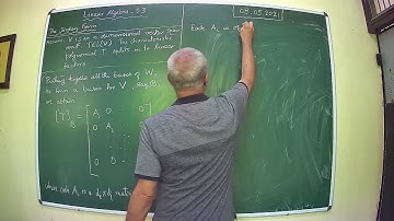 Linear Algebra 53 - The Jordan Form