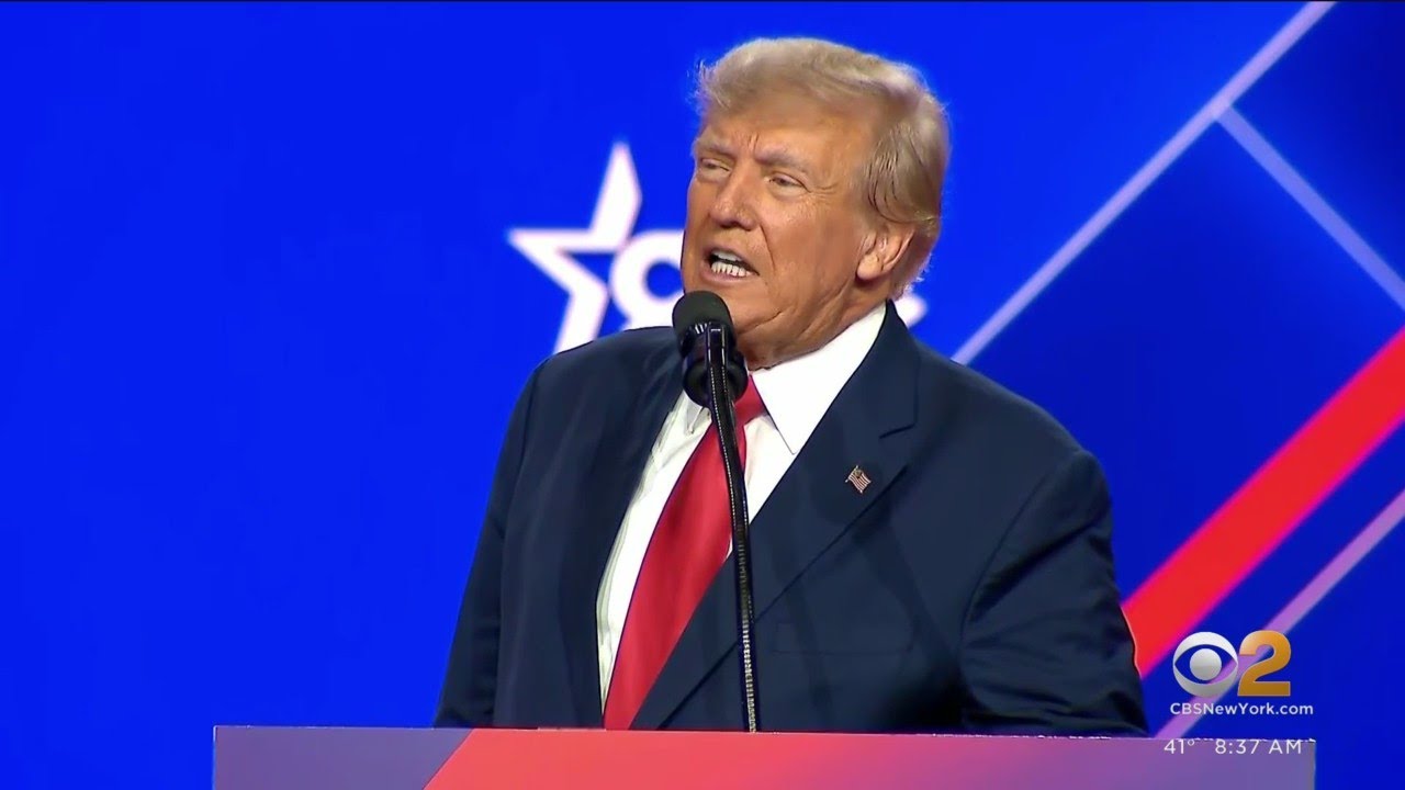 Former President Trump speaks a CPAC amid 2024 run