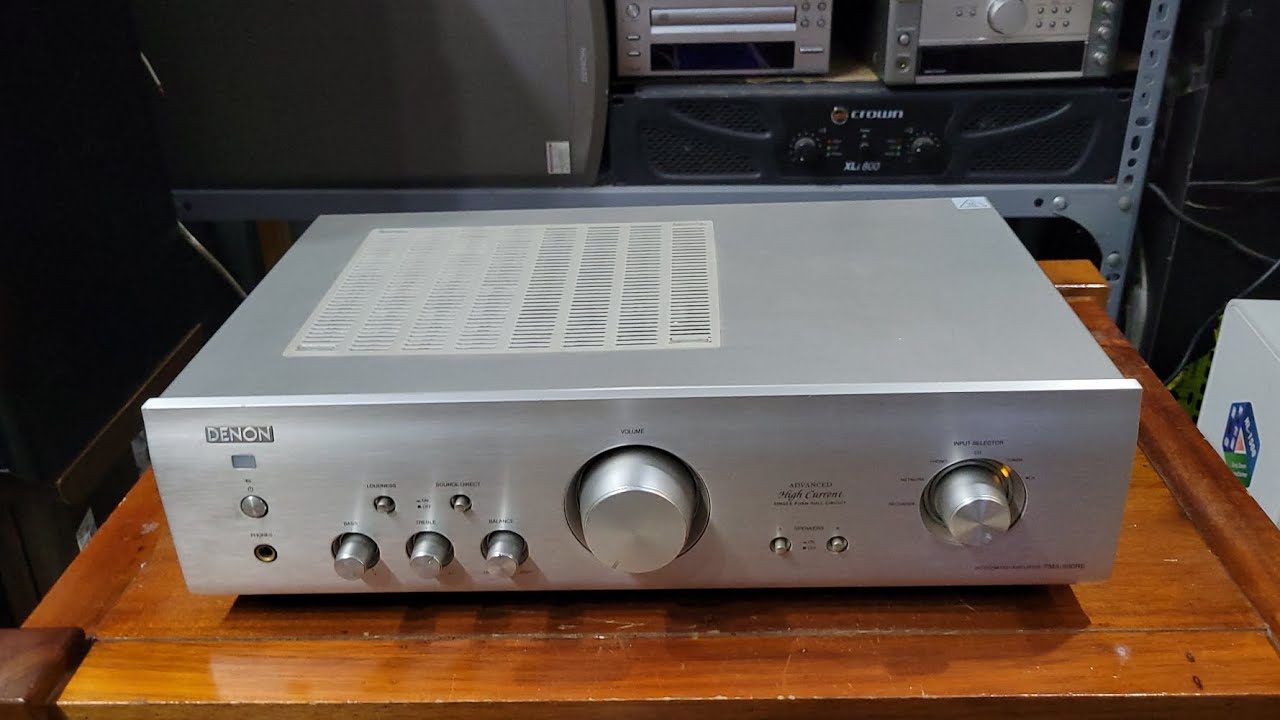 Denon PMA 390RE amplifier, high date, powerful output, compatible
