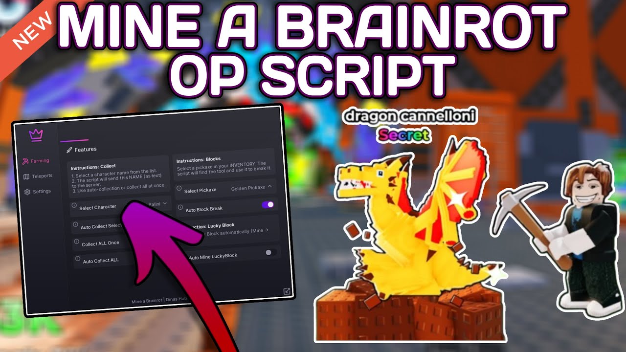 [NEW] Mine a Brainrot Script (2025) PASTEBIN - Auto Mine | Auto Find ...