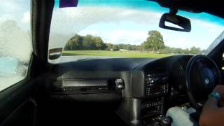 Drifting an BMW E36 M3 at Oulton Park - SS2