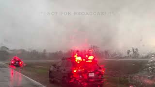 Famous 04-17-2026 Rockton, IL  - Close Range Damaging Tornado - House Hit - Trees Snap -Supercell Structure Profile
