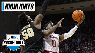 Purdue at Indiana | Big Ten Men's Basketball | Highlights | Jan. 20, 2022
