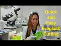 How to edge and cut lenses Manually 😊 | Cara Eyecare | Philippines