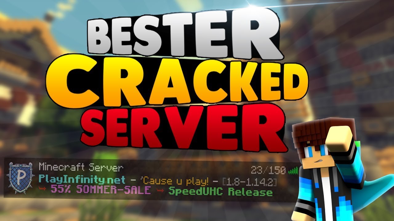 Der Beste Cracked Server Minecraft Server Vorstellung Playinfinity Net Youtube