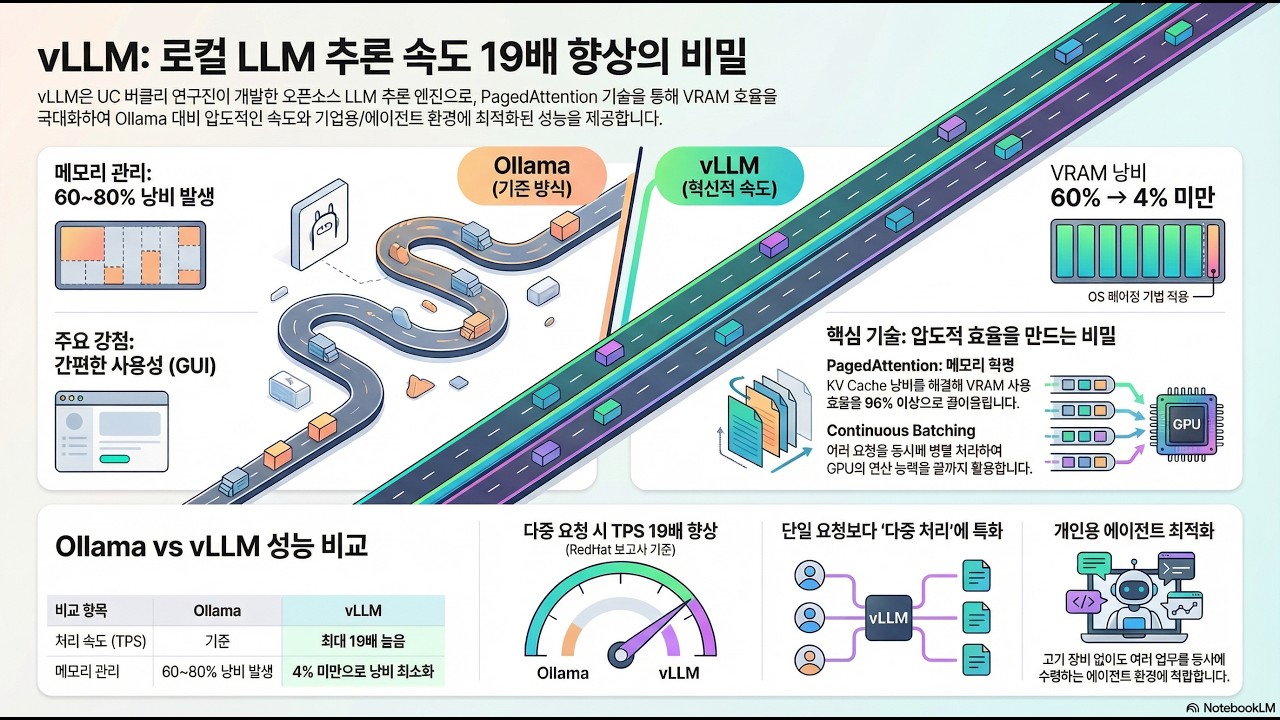 vLLM  로컬 LLM 속도 잠금 해제