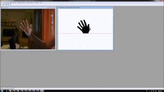 Real Time Hand Detection in a Complex Background - Experiment 1