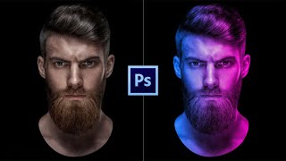 Quick Technique for Portrait Dual Lighting Effect In Photoshop 2020