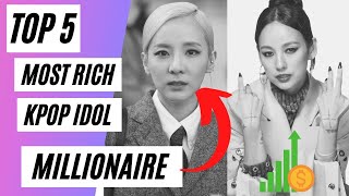 Top 5 richest K-pop groups in 2022-2023!
